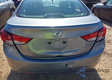 2013 Hyundai Elantra Gls from USA, damaged, VIN KMHDH4AE0DU933063